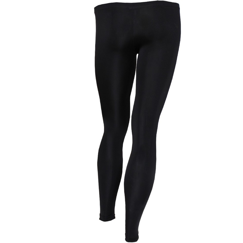 Seamless Men Tight Ice Silk Thin Leggings