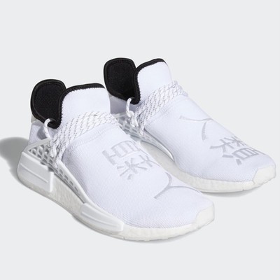 adidas pharrell williams hu nmd white