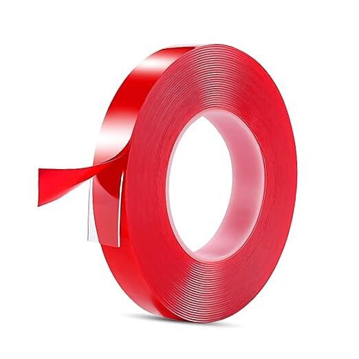 Car Molding Emblem Tape Automotive Double Sided Heavy Duty 0.6in×16.4ft