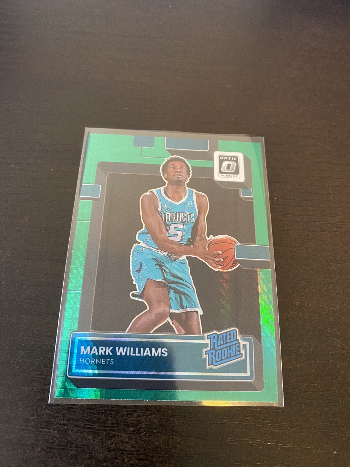 2022-23 Donruss Optic Rated Rookie Hyper Green Prizm Mark Williams RC 245