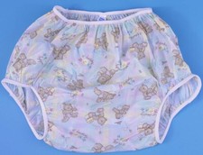Incontinence Protection NEW Gary Plastic Pants Adult Size X-Large Honey Bears