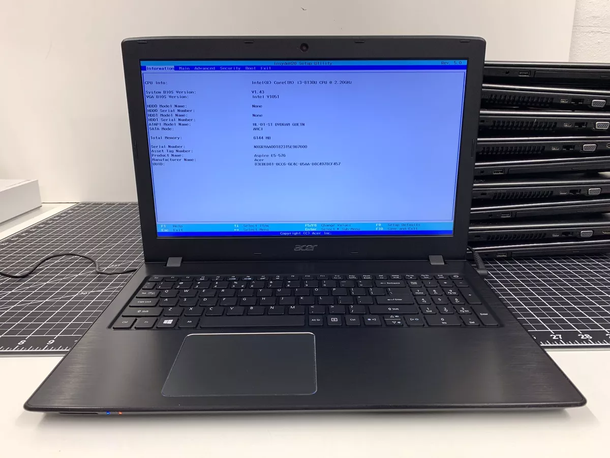 dramatisk Meningsløs Adgang Acer Aspire E15 (E5-567-392H) 15.6” Intel UHD Core i3 8th Gen | 6GB RAM |  #T403 | eBay