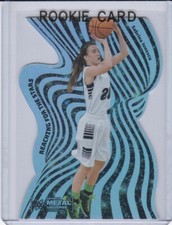 SABRINA IONESCU ROOKIE CARD New York Liberty WNBA Stars Metal DIE-CUT RARE RC!. rookie card picture