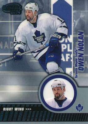 2003-04 Pacific Invincible SILVER #91 OWEN NOLAN - Toronto Maple Leafs