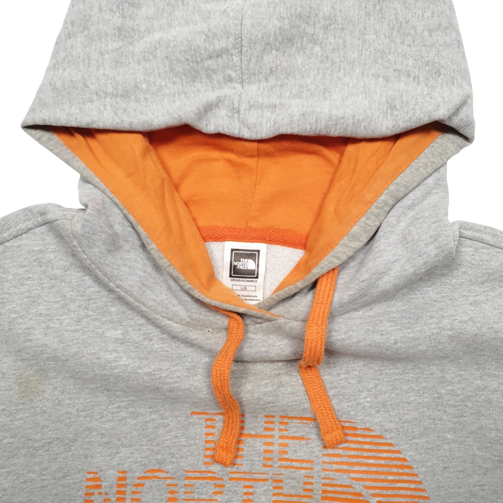 THE NORTH FACE Hoodie Cotton Jumper Sweatshirt Mens L image 2