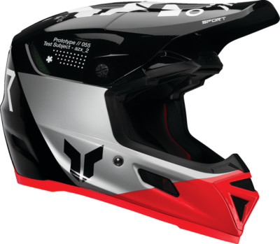 Thor Reflex Sport MIPS Motocross MX Helmet Strike Black/Red XXL DOT Approved