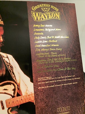 waylon jennings greatest 19075958941 hits vinyl 2019 rca