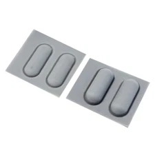 A Set Bottom Rubber Feet Strips For Dell Precision 3540 3541 3542 3550 3551 Gray