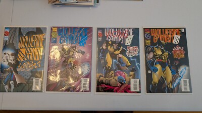 WOLVERINE GAMBIT VICTIMS #1-4 (Marvel Comics 1995) -- #1 2 3 4 -- FULL Set