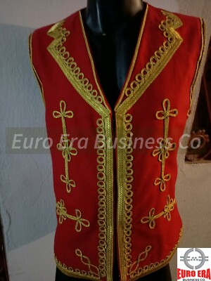 New Napoleonic Jimi Hendrix Style Hussars Waistcoat Vest