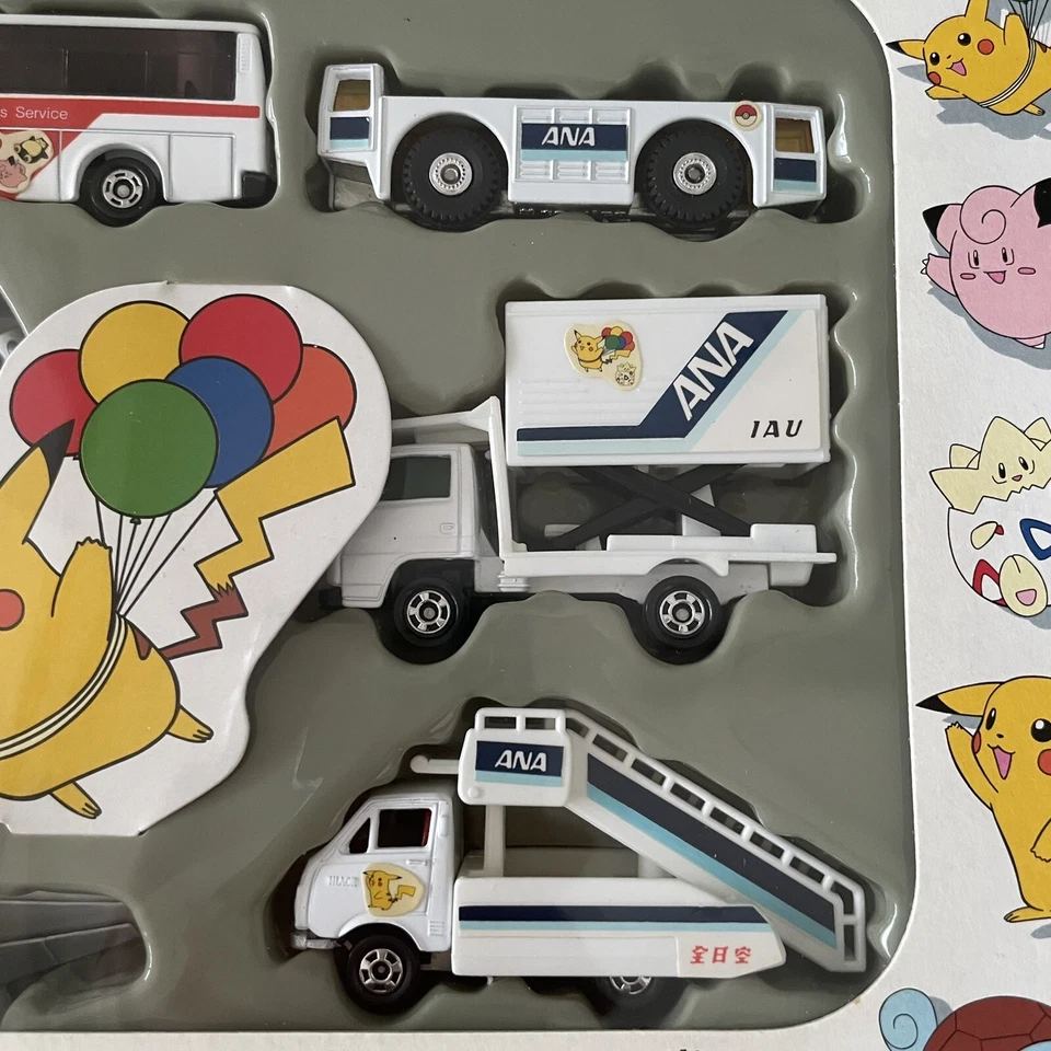 TOMICA TOMY Pokemon Jet ANA набор Аэропорт Транспорт Грузовик B747 Автобус Автомобиль TomicaJapan - Изображение 4 из 4
