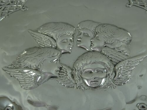 STUNNING `REYNOLDS ANGELS` st silver VICTORIAN DRESSING TABLE TRAY, 1899, 503gm - Picture 2 of 5