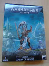 Warhammer 40k nib Aeldari Avatar of Khaine blood GW model HUGE Eldar games
