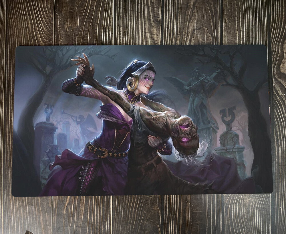 リリアナ・ヴェス　プレイマット　Aleksi Briclot Aleksi Briclot playmats | Scent of a Gamer
