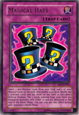Magical Hats DB1-EN087 Rare Mint Dark Beginning 1 YuGiOh | eBay
