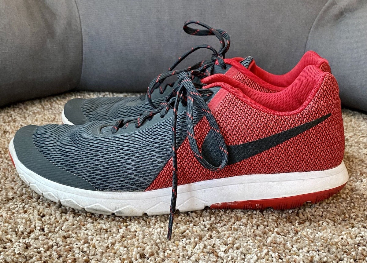 Nike flex run men’s grey red size 11 IMG_4026_1200x1200.png?v=  main image 3