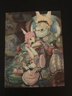 Vintage Whimsical 1950s “Easter Bunnies” Art Print by Disney Legend Art Riley — photo 1