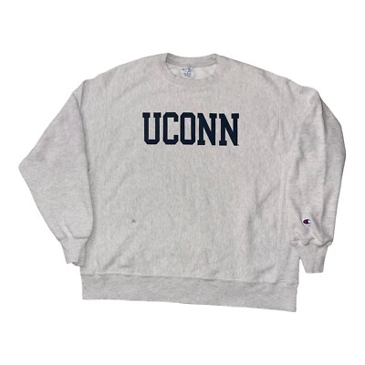 レア 80年代Champion Reverse Weave『UCONN』USA Vintage Champion Reverse Weave UCONN Connecticut Huskies
