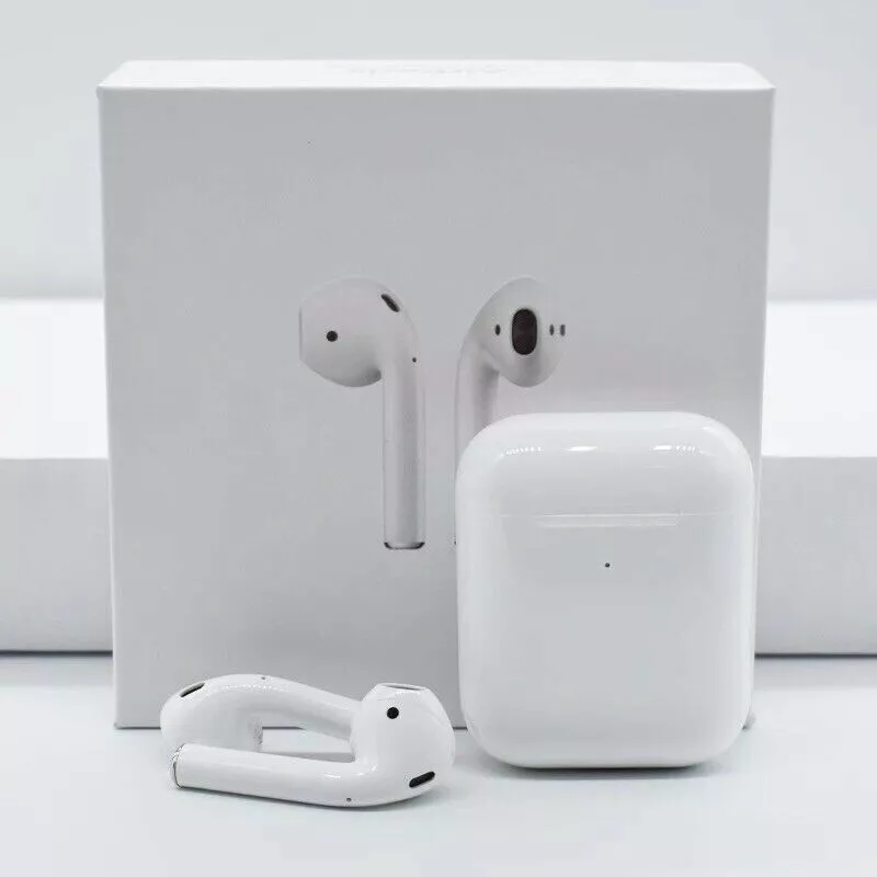 dække over Rust Faderlig For Apple AirPods 2nd Generation Bluetooth Earbuds with Wireless Charging  Case | eBay