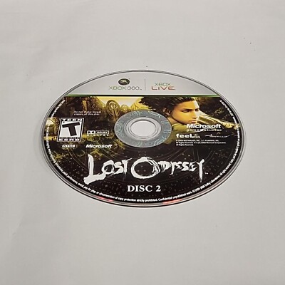 Lost Odyssey for Microsoft XBOX 360 (UGC) **DISC 2 ONLY**READ!!!**