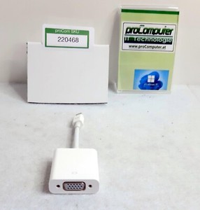 Mini Display Port auf VGA Adapter für Apple MacBook / Pro / Air / Apple A1307