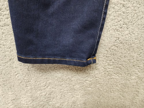Michael Kors Jeans Women's Size 8 Skinny Flare Mid Rise Denim Gold Studded EUC - Picture 8 of 12