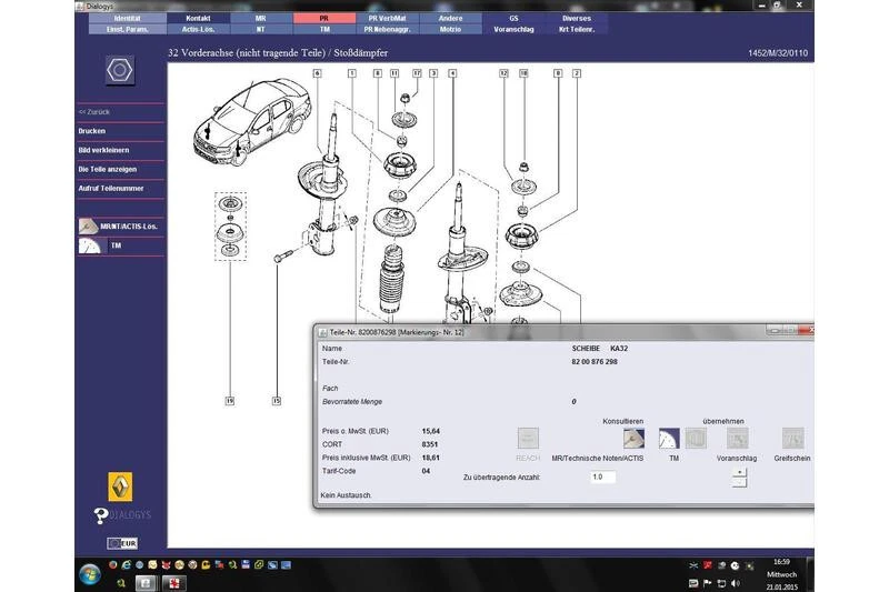 Renault Dacia Dialogys 02.2020 Version 4.91 Komplett in Deutsch Keine VM-Ware! - Bild 4 von 4