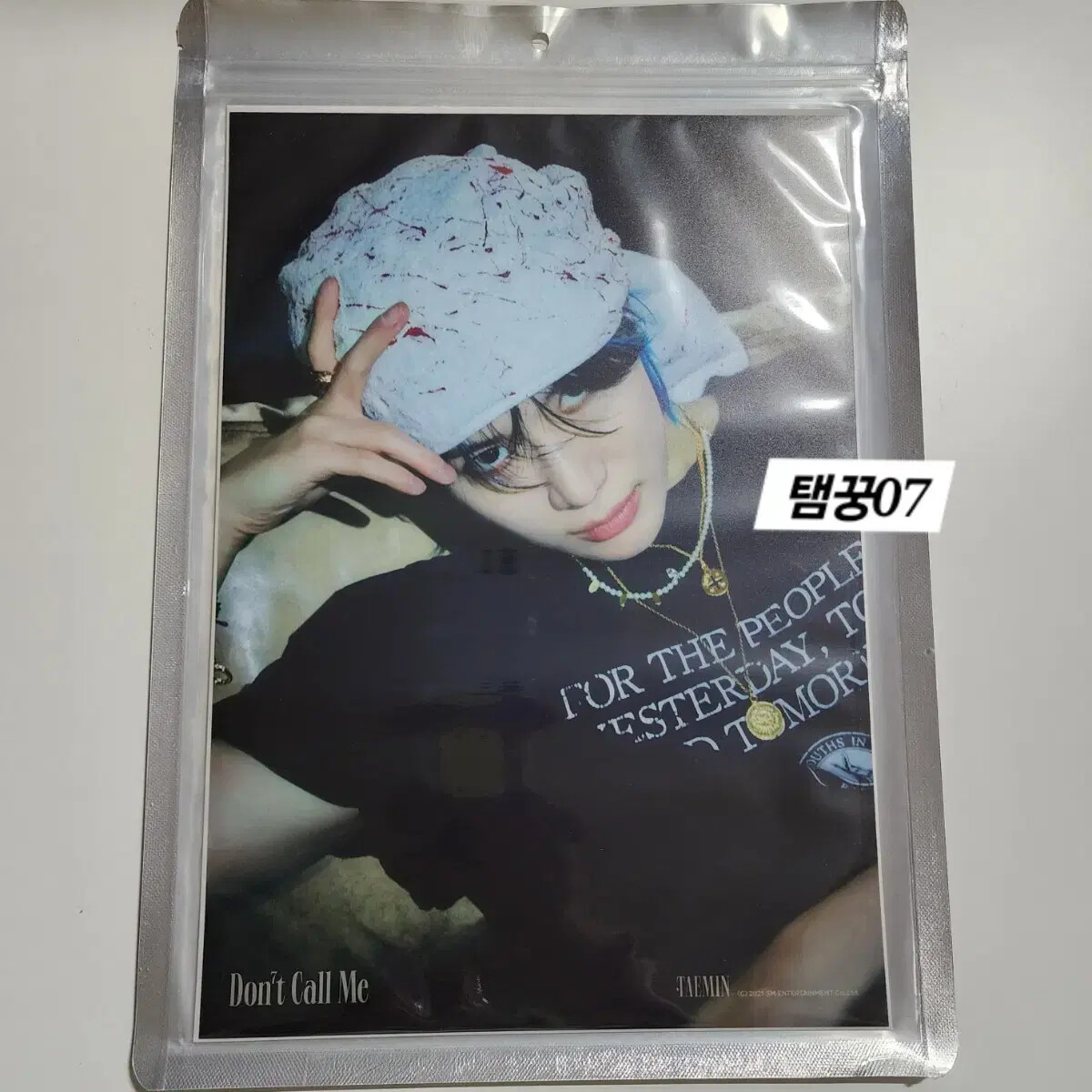 新品 テミン A4フォト Don't Call Me SHINee TAEMIN [Unopened] shinee Taemin A4 Photo Don\u0027t Call Me, Atlantis, Advice