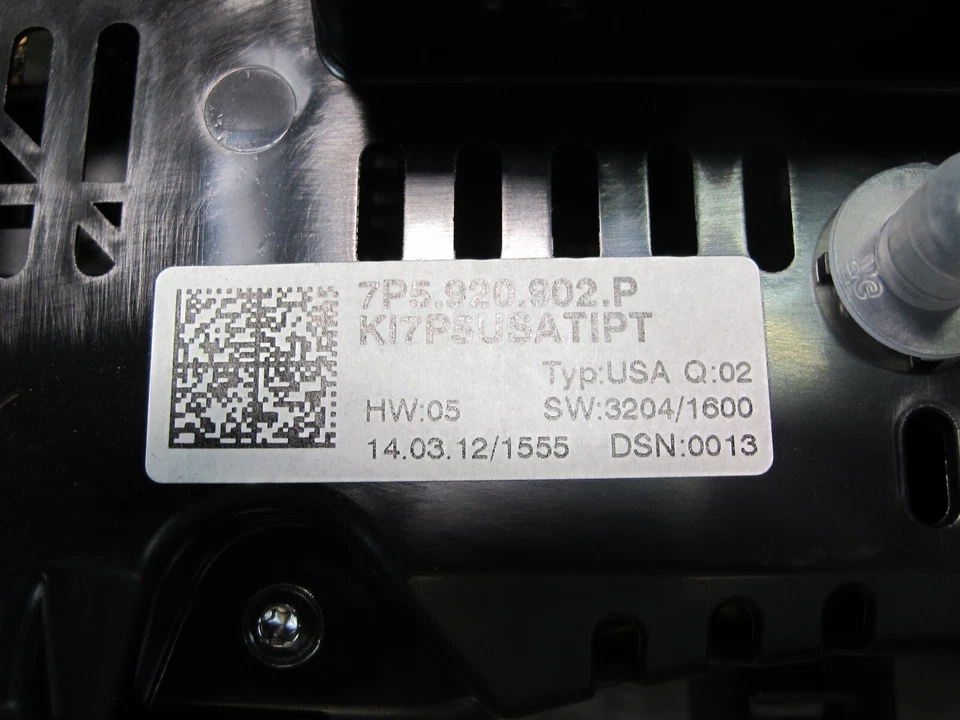 Porsche Cayenne 958 2012 turbo 4,8 L cuadro de instrumentos medidor velocímetro Foto 4 de 4