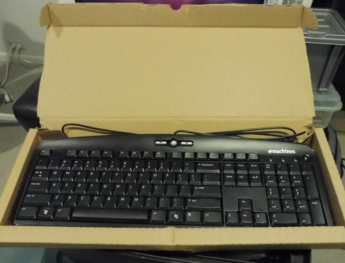 eMachines Keyboard Model Wired KB-0705 - New In Box