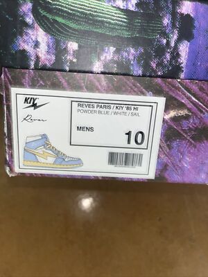 Air Kiy Blue Paisley Size 10 | eBay display picture 2