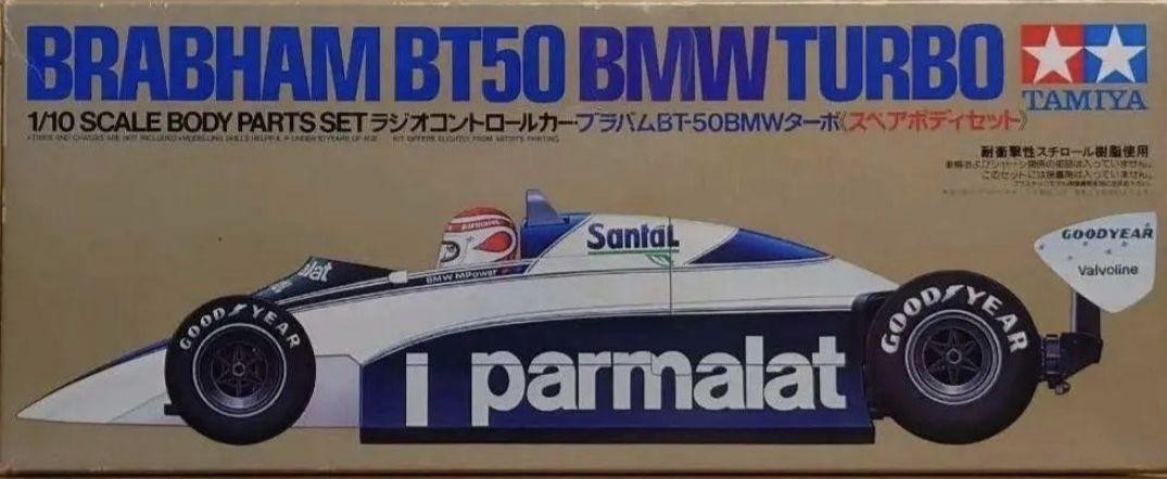 Tamiya 1/10 F1 Brabham BT50 BMW Turbo RC Car Body Set