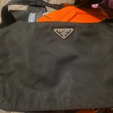 Prada Crossbody bag Black Nylon 3293796