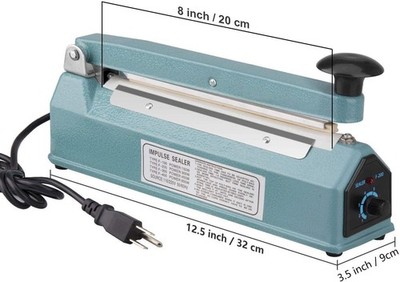 Impulse Sealer Model PFS-200 Electric  - 8 Inch - New in Box - Never Used