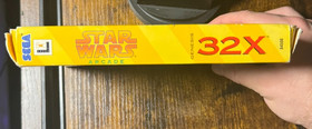 Star Wars Arcade (Sega 32X) BOX, MANUAL, and REGISTRATION CARDONLY NO CARTRIDGE