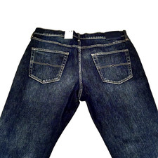 LUCKY BRAND Jeans Men's Size 36x32 Dark Blue 410 Athletic Straight Fit Stretch