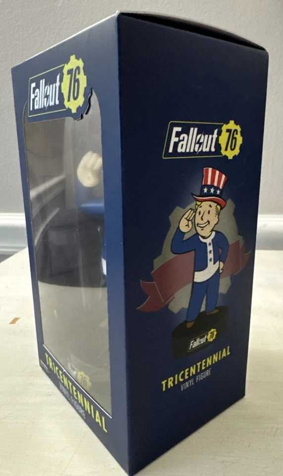 Fallout 76 Hombre Tricentenario Bóveda Niño Tío Sam Sombrero Figura Vinilo En Caja Foto 2 de 4