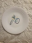 Fiesta Vintage Bicycle Luncheon Plate - New with Tags - Belk Exclusive