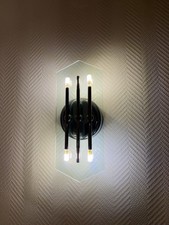 Wolf Leuchten Wandstrahler LED Glas/Chrome