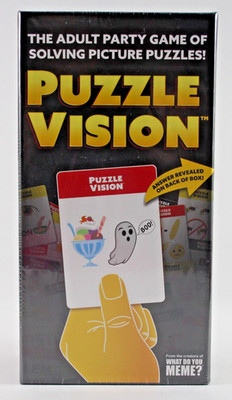 Puzzle Vision - The Adult Party Game by What Do You Meme- New (2-20 Players )