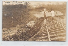 Brasil - Acidente ferroviário perto Rio Negro em 1913 - Linha do São Francisco d