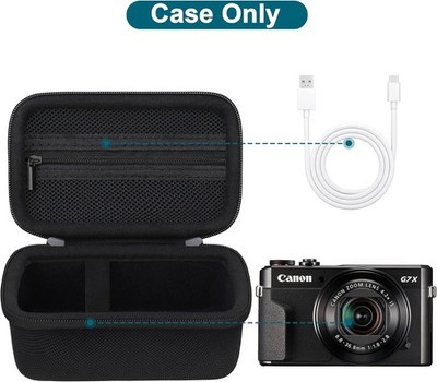 Canboc Camera Case for Canon PowerShot G7 X Mark III/ G7X Mark II