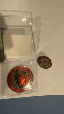 Geocaching 100 Find Geocoin