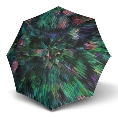 Knirps T.200 Medium Duomatic Fashion Regenschirm Peacock Green dunkelgrün grün