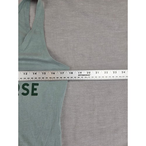 Angry Horse Brewing Montebello California Graphic Tank Top Sage Green Large - Picture 3 of 9