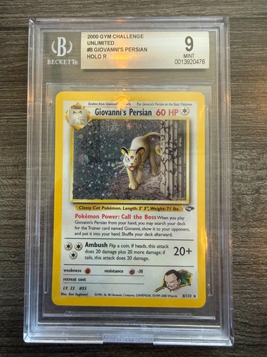 Giovanni's Persian (Unlimited) graded BGS 9 for sale on eBay