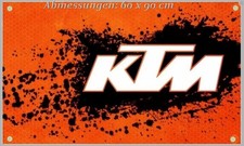 KTM Fahne, Moto GP Fahne, Racing Banner, Fahne, Motorsport Flagge  Neu 60x90 cm