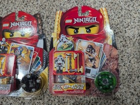 LEGO Ninjago Spinner 2174 Kruncha, 2116 Krazi, & 2175 Wyplash New - Please Read