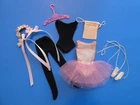 Vtg Barbie Skipper #1905 Ballet Class or Ballet Lessons, Tutu Shoes Accessories