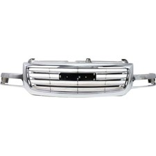 For Gmc Sierra 1500 Grille Assembly 2003-2006 Chrome Shell And Insert Gm1200475 For Gmc Sierra 1500 Grille Assembly 2003-2006 Chrome Shell And Insert Gm1200475